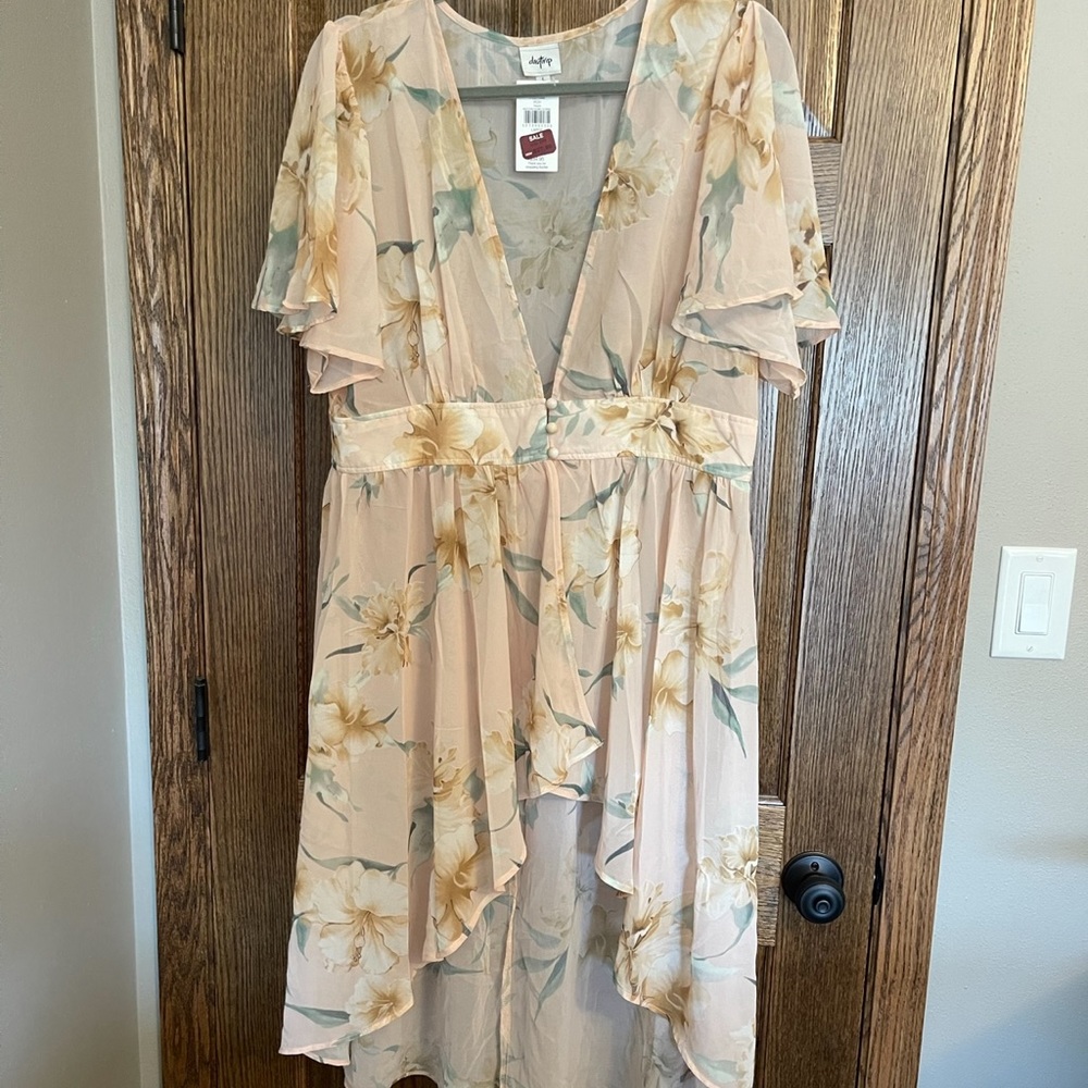 L Daytrip Front Button Blouse